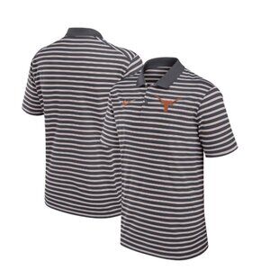 Nike Texas Longhorns OnField Dri-FIT Striped Polo Men's Size L NEW